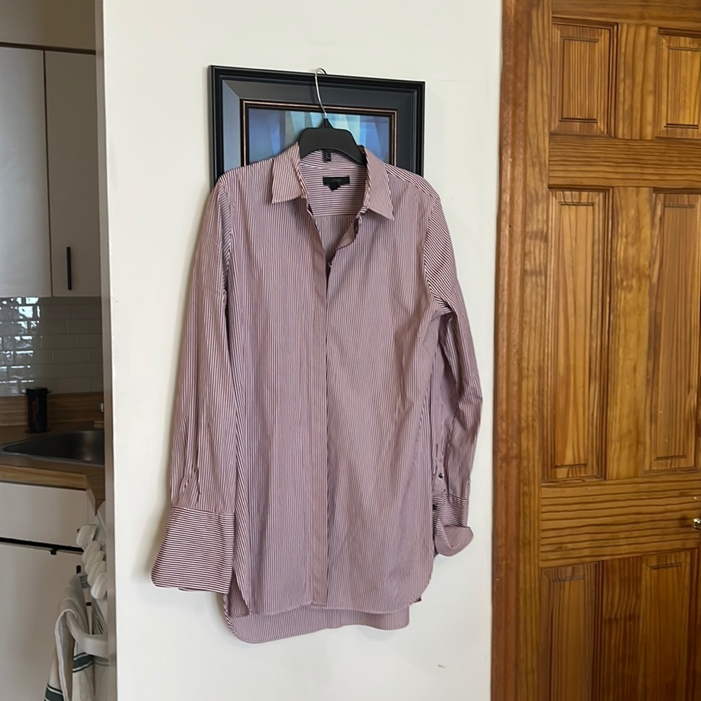 J Crew Button-Down Tunic